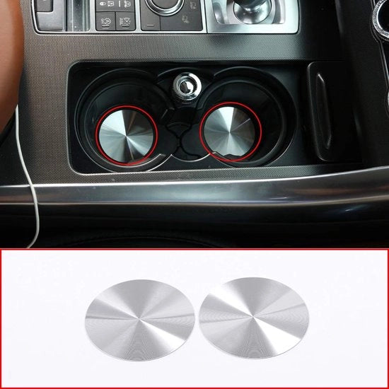 Copertura per sottopancia in acciaio inossidabile Adatto a Range Rover Sport, Vogue, Discovery Sport, Discovery 4, 5 - Set da 2 pezzi