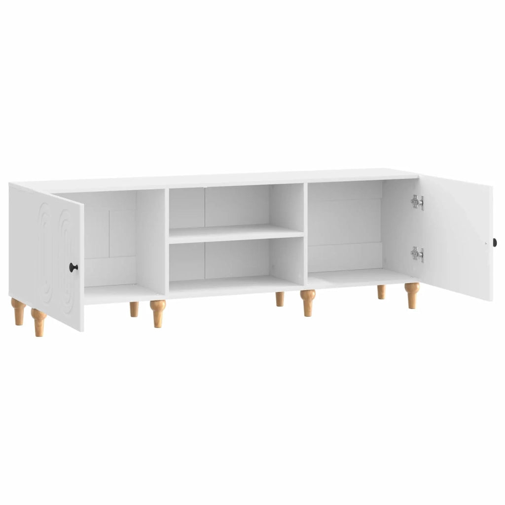 Mobile TV 150 x 31 x 50 cm Bianco Lucido Legno ingegnerizzato 894229