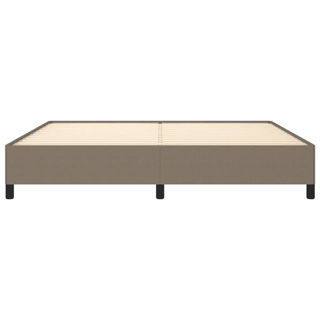 Giroletto senza Materasso Tortora 200x200 cm in Tessuto 347094