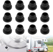 Set di tubi in gomma da 12 pezzi - guarnizioni di trascinamento - accessori per camper compatibili con Dometic/Smev/Thetford - supporto per stecchi da 5 mm - compatibile con FIAT Ducato/Pössl - guarnizioni per paraurti