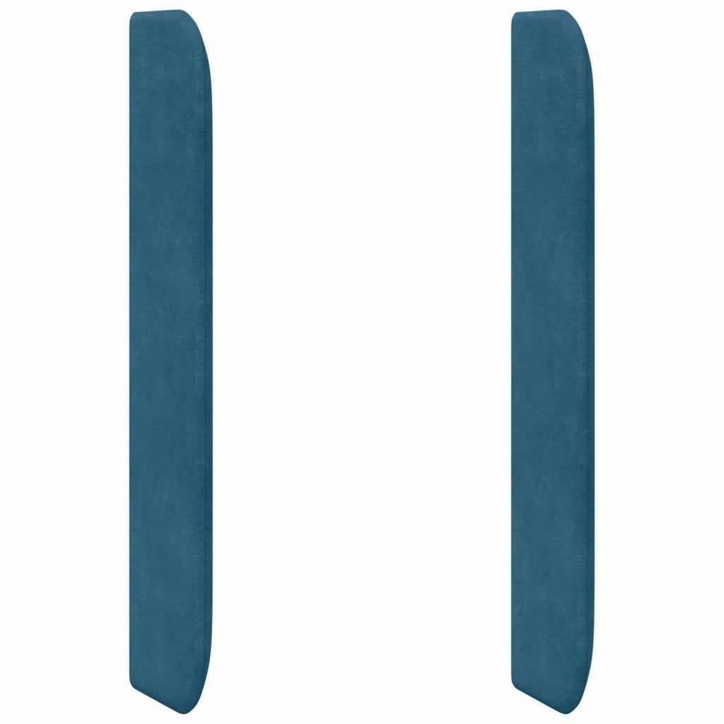 Orecchia della Testata Blu 80 x 16 x 4 cm Velluto CFW3595530