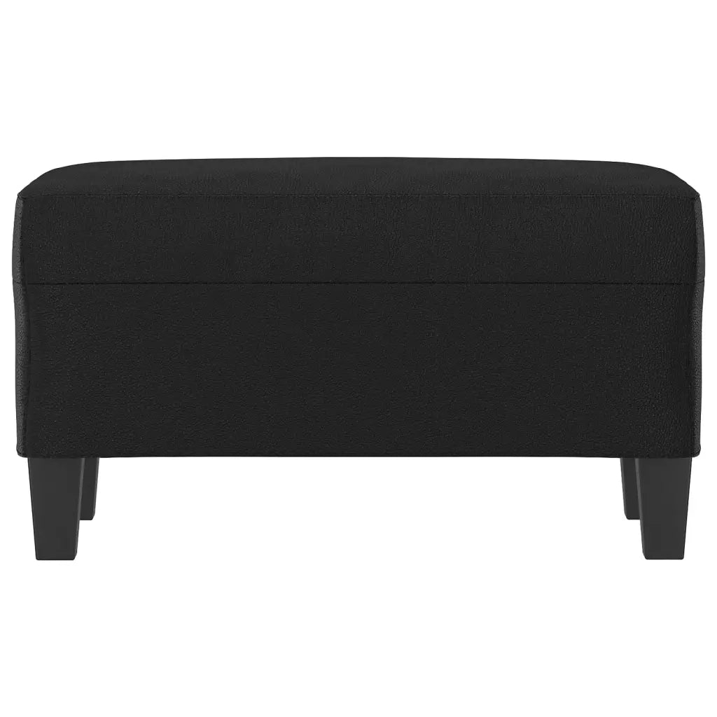 Panca Nera 70x35x41 cm in Similpelle CFW1715979