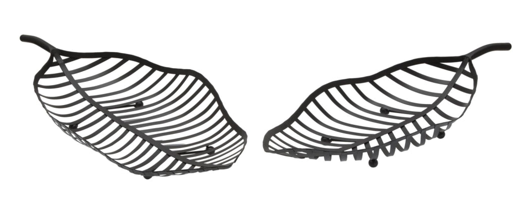 S/TASCHE FOGLIA BLACK COPPIA CM 61X25X7,5-55X20X7,5