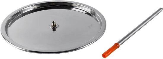 Spiedini per Barbecue in Acciaio Inossidabile - Verticale - Spiedo per Pollo - Spiedo per Carne - Utilizzo Multiplo - 21 x 20 cm - Spiedino per Griglia