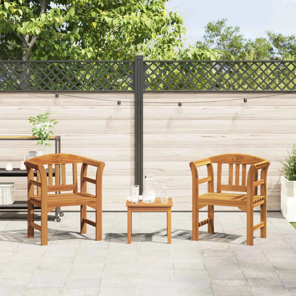 Set da giardino con divano a rosa 3 pcs 3416312