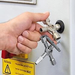 Knipex 00 11 01 chiave di armadietti di controllo e utilità