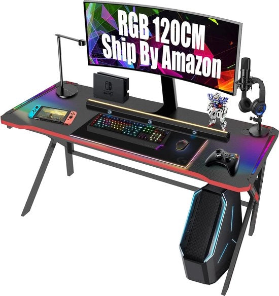 Bureau per giochi, bureau per computer, ufficio per la casa, ufficio per spazi piccoli