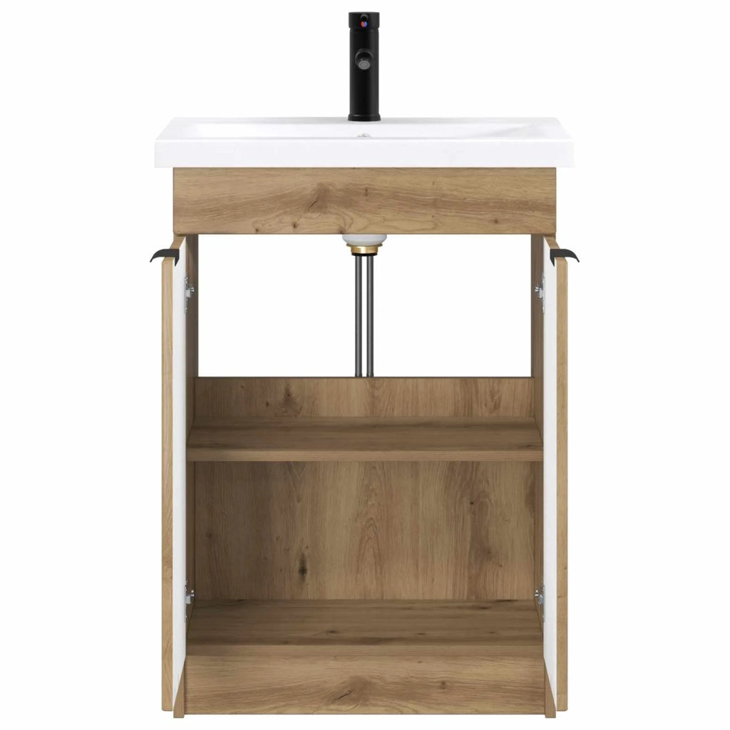 Set di mobili per il bagno Rovere Artigianale 3404163