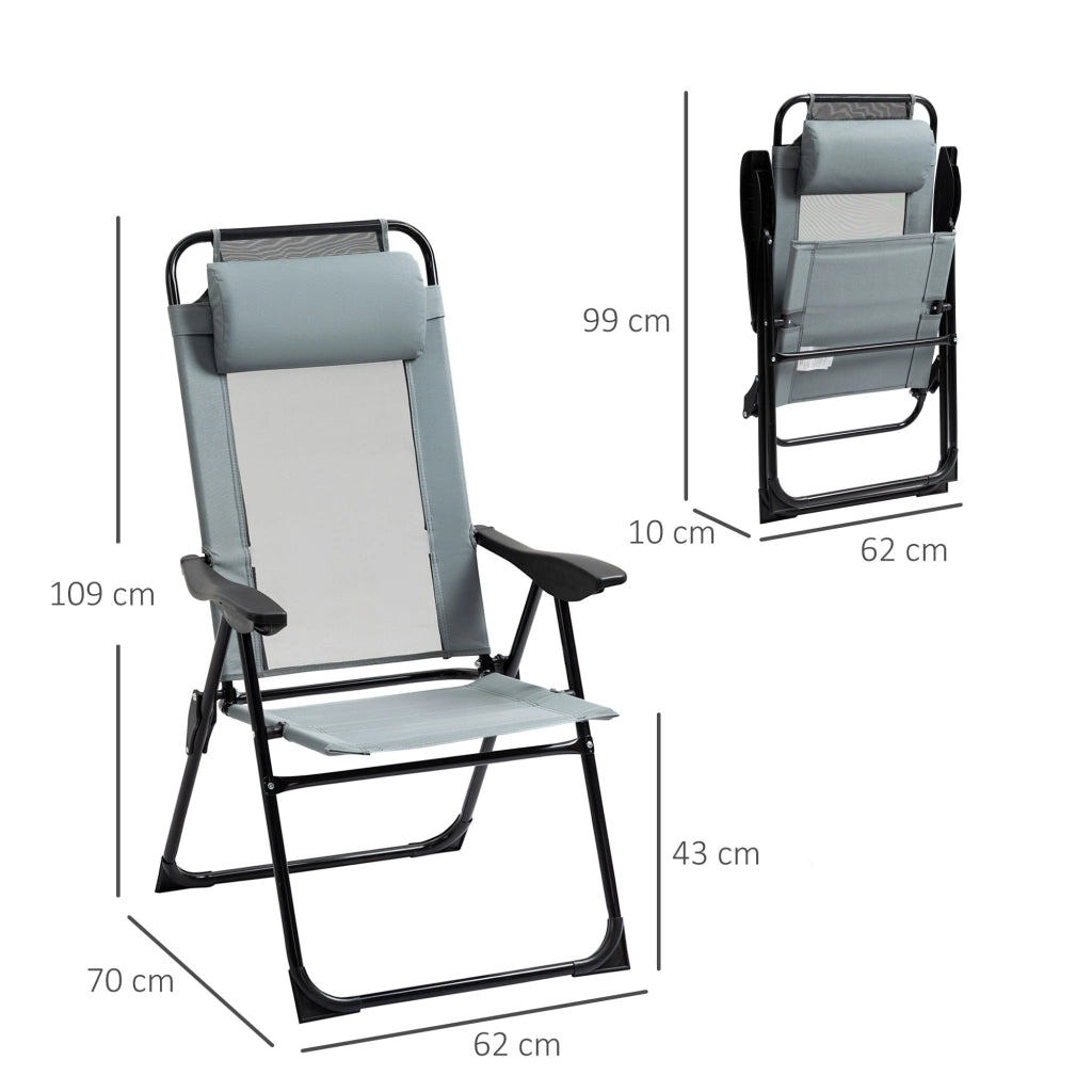 Sedia da pranzo ¨C zephmum ¨C Grigio, Metallo