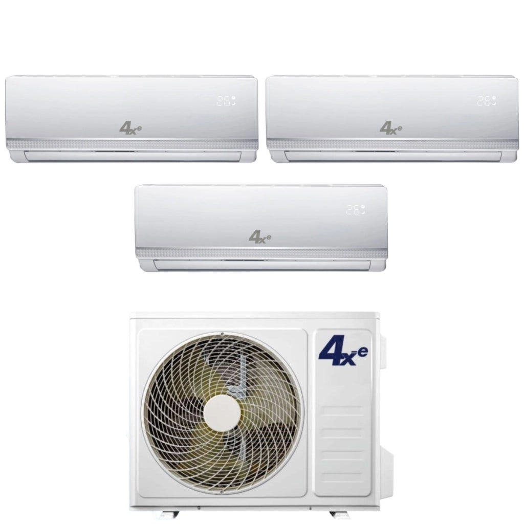 Climatizzatore Condizionatore 4Xe Trial Split Inverter serie WINTER 9+9+18 con WINTER TRIAL 21 R-32 Wi-Fi Optional 9000+9000+18000