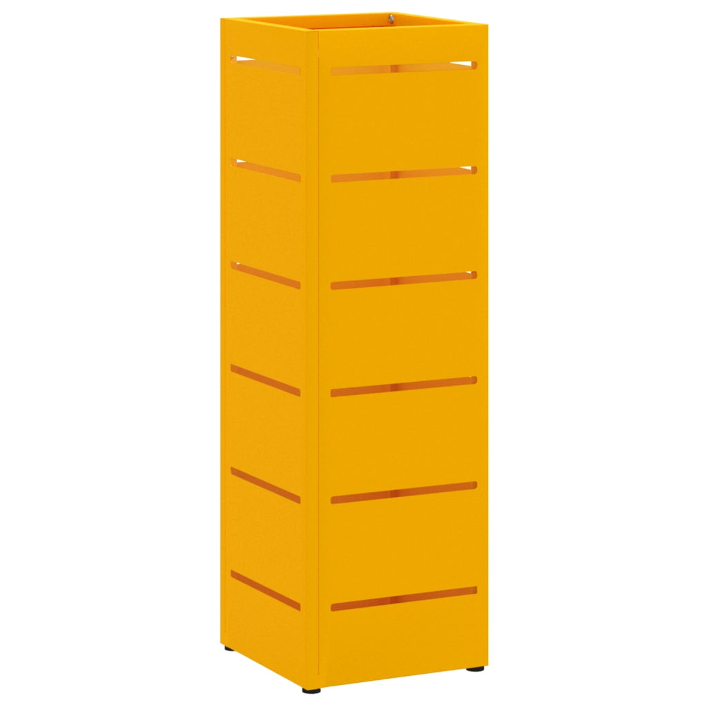 Portaombrelli Giallo senape Metallo Standard Portaombrelli