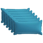 Federa 6 pcs HOUTEN Azzurro 40 x 70 cm Poliestere 917903