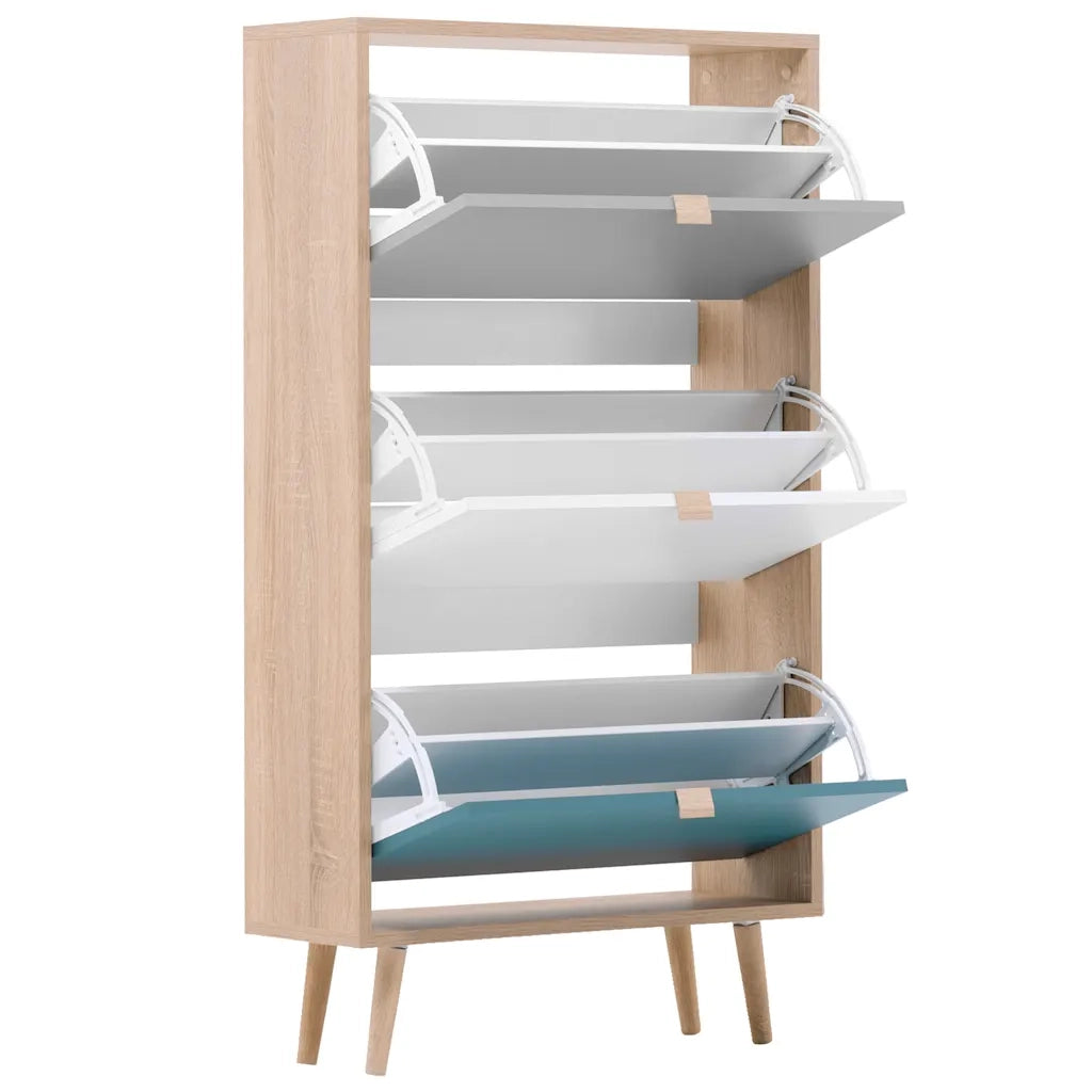 Finori Scarpiera C-uba 42 Rovere Sonoma e Tricolore 441177