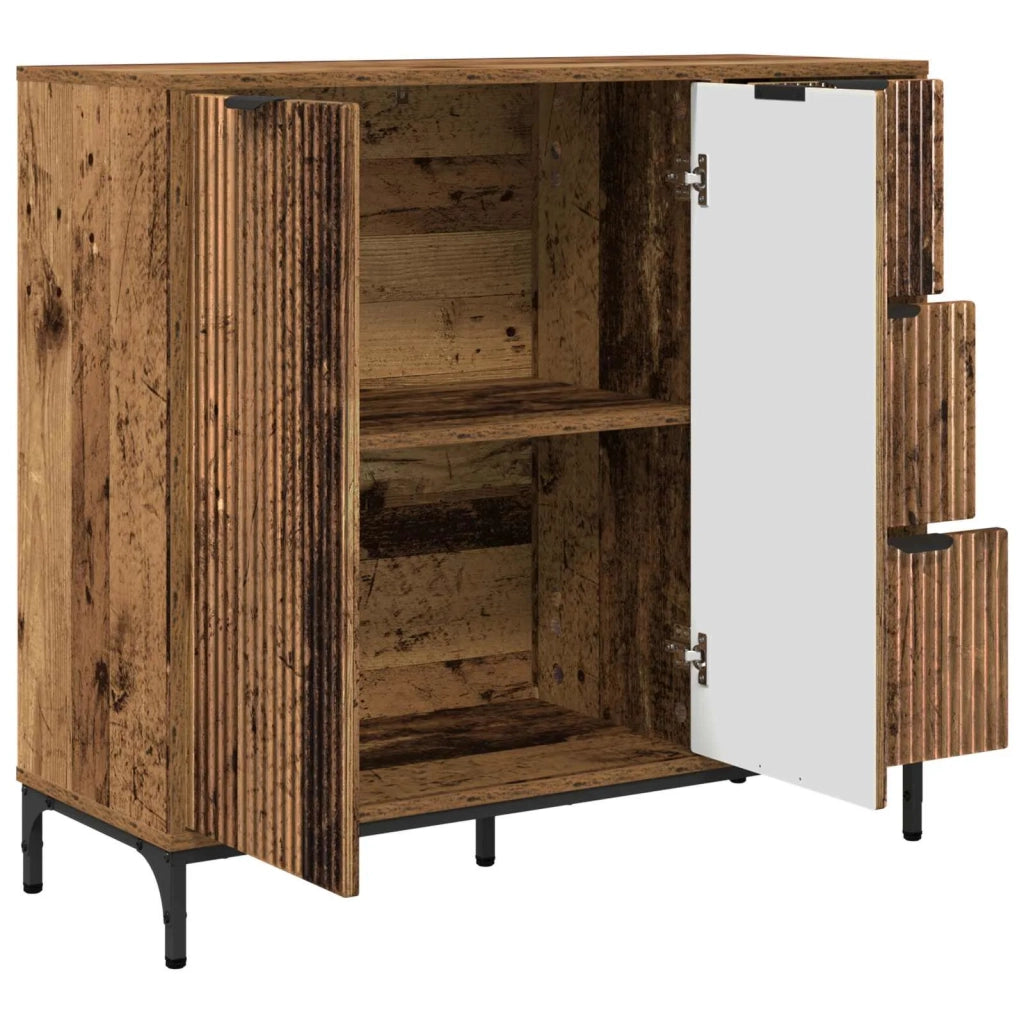 Credenza Legno vecchio 89,5 x 33 x 82 cm Legno multistrato 883462