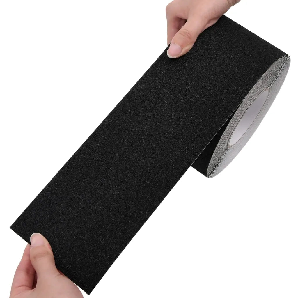 Nastro Antiscivolo Nero 0,1x20 m PVC