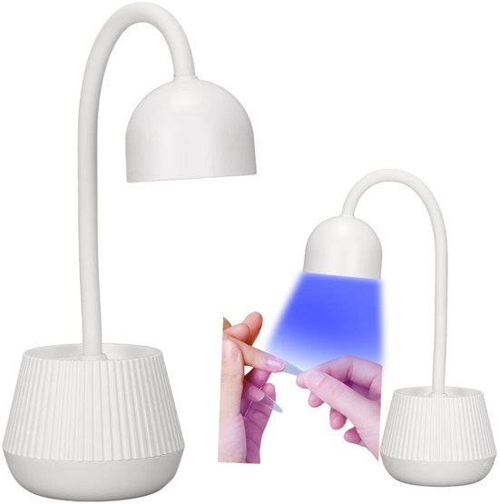 Mini lampo per unghie - Lampada UV portatile - Asciugacapelli per unghie portatile - Rapido asciugamento con