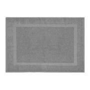 Tappeto scendi doccia 100% cotone colore grigio 45x65 cm