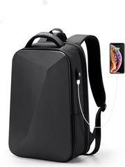 Borsa da Ufficio - Nero stile - Vita Anti-Furto - Borsa da Laptop - Impermeabile ip44 - Porta USB - TM 17 pollici - Donna/Uomo - Nero
