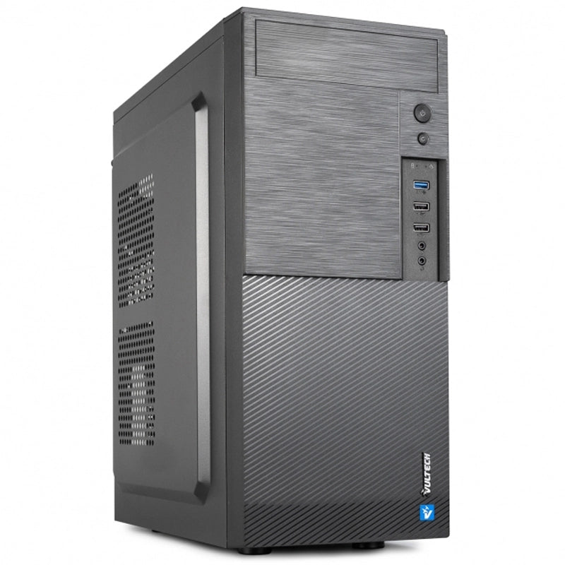 VULTECH VCO-A1699P Rev. 2.2 - CASE ATX CON ALIMENTATORE 500W - 1X USB 3.0 - 2X USB 2.0