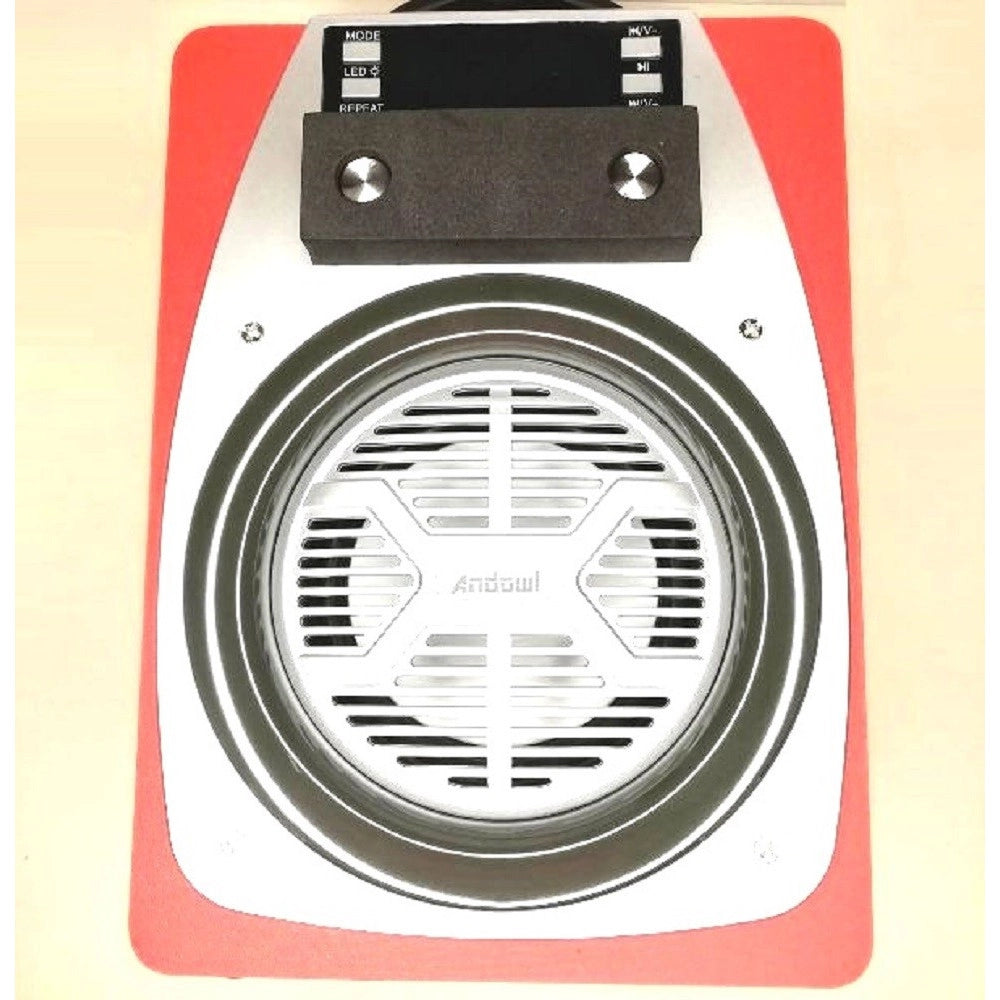 Trade Shop - Speaker Portatile Karaoke Altoparlante Bluetooth Wireless Microfono Led Q-yx606 -
