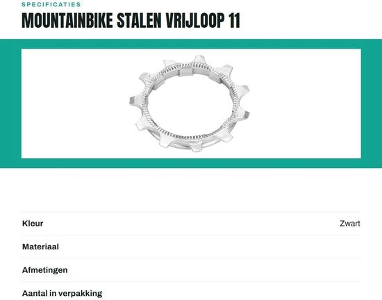 Deragliamento Stagno in Acciaio - Alta Prestazione - 11 Rapporti - Sostenibile - Adatto per Bicicletta da Mountain Bike - Alta Precisione Connettore - Deragliamento Flessibile