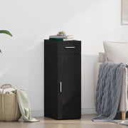 Credenza con cassetto Rovere Nero 30 x 42,5 x 93 cm 868751