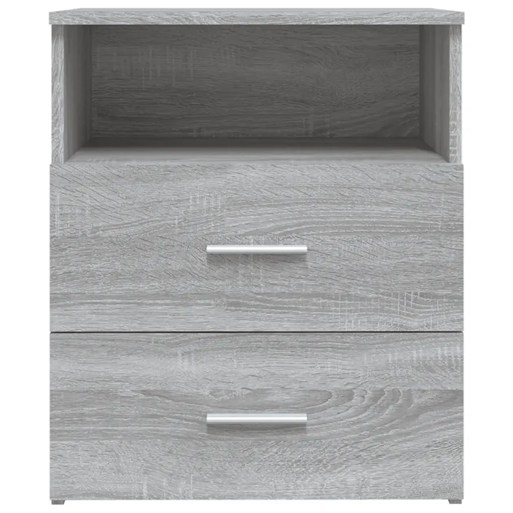 Comodini 2 pz Grigio Sonoma 50x32x60 cm 815861