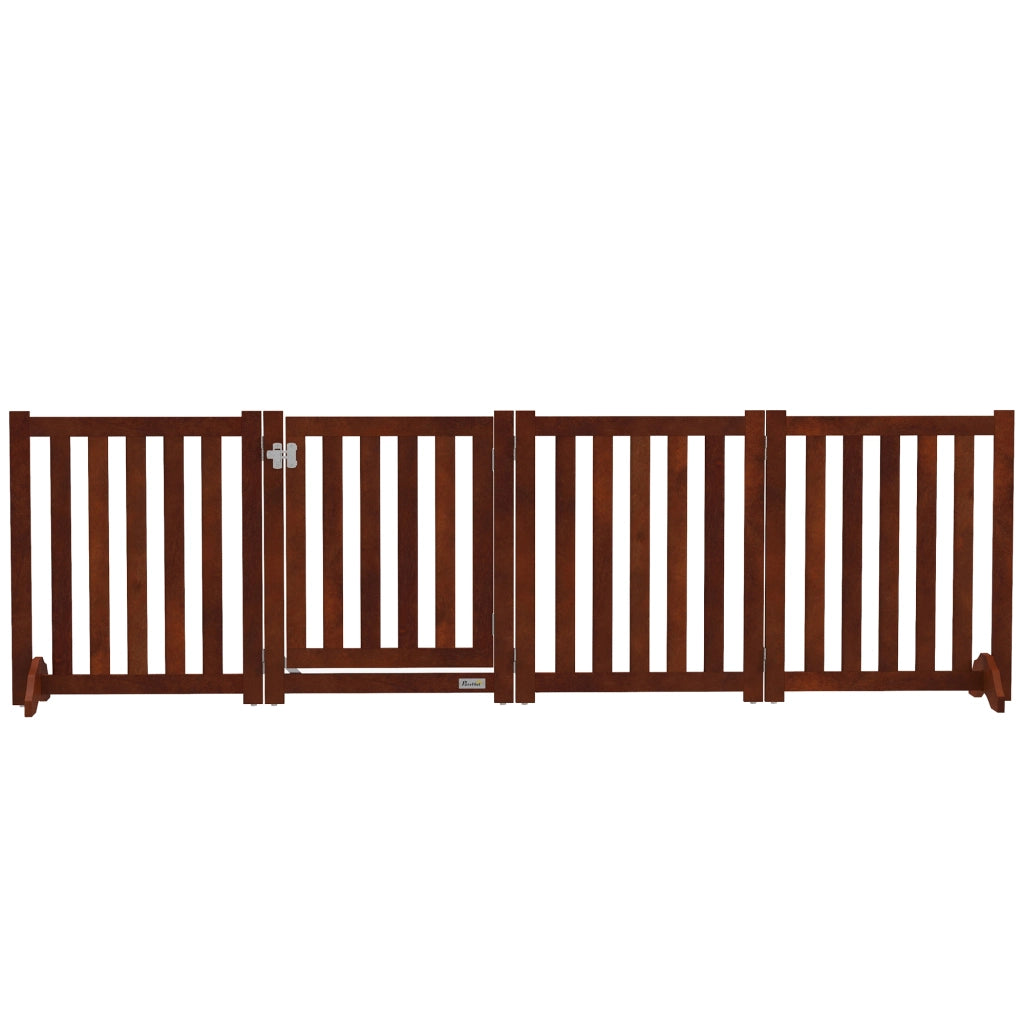 Barriera di Sicurezza per Cani ¨C zephmum ¨C Marrone 205x30x60 cm