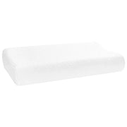 Cuscino da Letto Bianco 80 x 40 x 12,5 cm Schiuma Memory CFW1566852