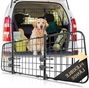 Rete di Protezione per Cani per Bagagliaio Universale - Regolabile in Libertà - Rete di Protezione per Cani