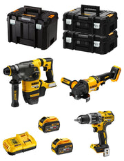 DeWALT Kit FVK381X2-QW 54V/18V (DCH333 + DCD796 + DCG418 + 2 x 9,0 Ah + DCB118 + 2 x TSTAK II + TSTAK VI)