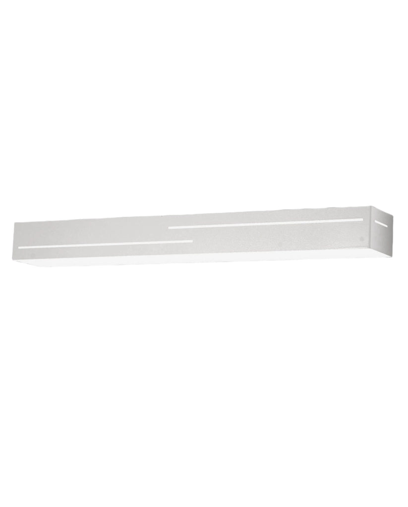 Lampada da Parete Banny LED Integrato 24W 2260 lm 3000K Bianco - Design Moderno in Metallo e Metacrilato per Illuminazione Interni