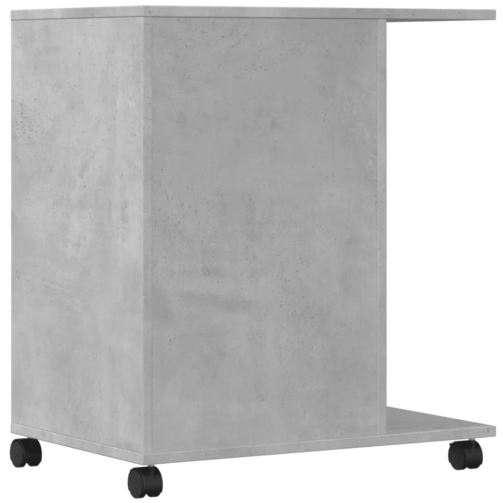 Supporto per Stampante con Ruote Grigio Cemento 60x40x68,5 cm CFW4300229
