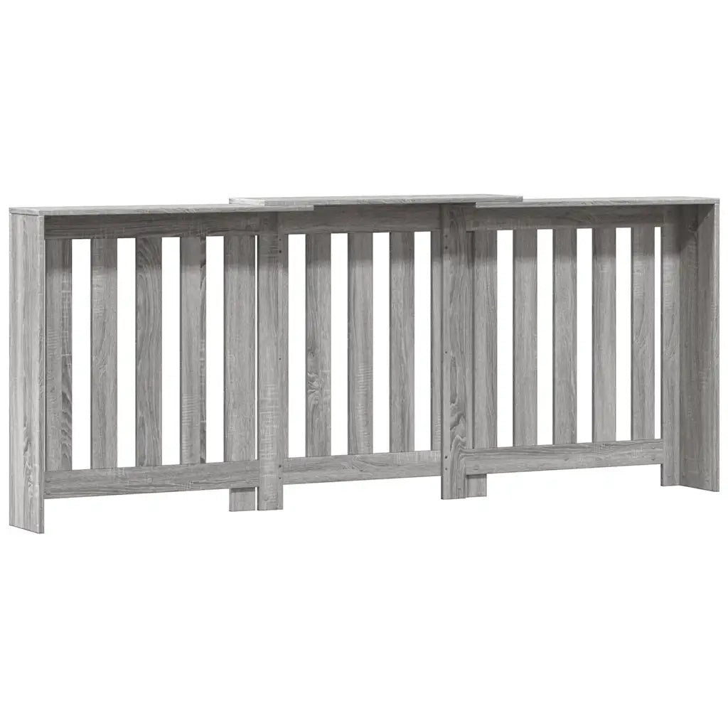 Copertura Termosifone Grigio Sonoma 205x21,5x83,5cm Multistrato 852767