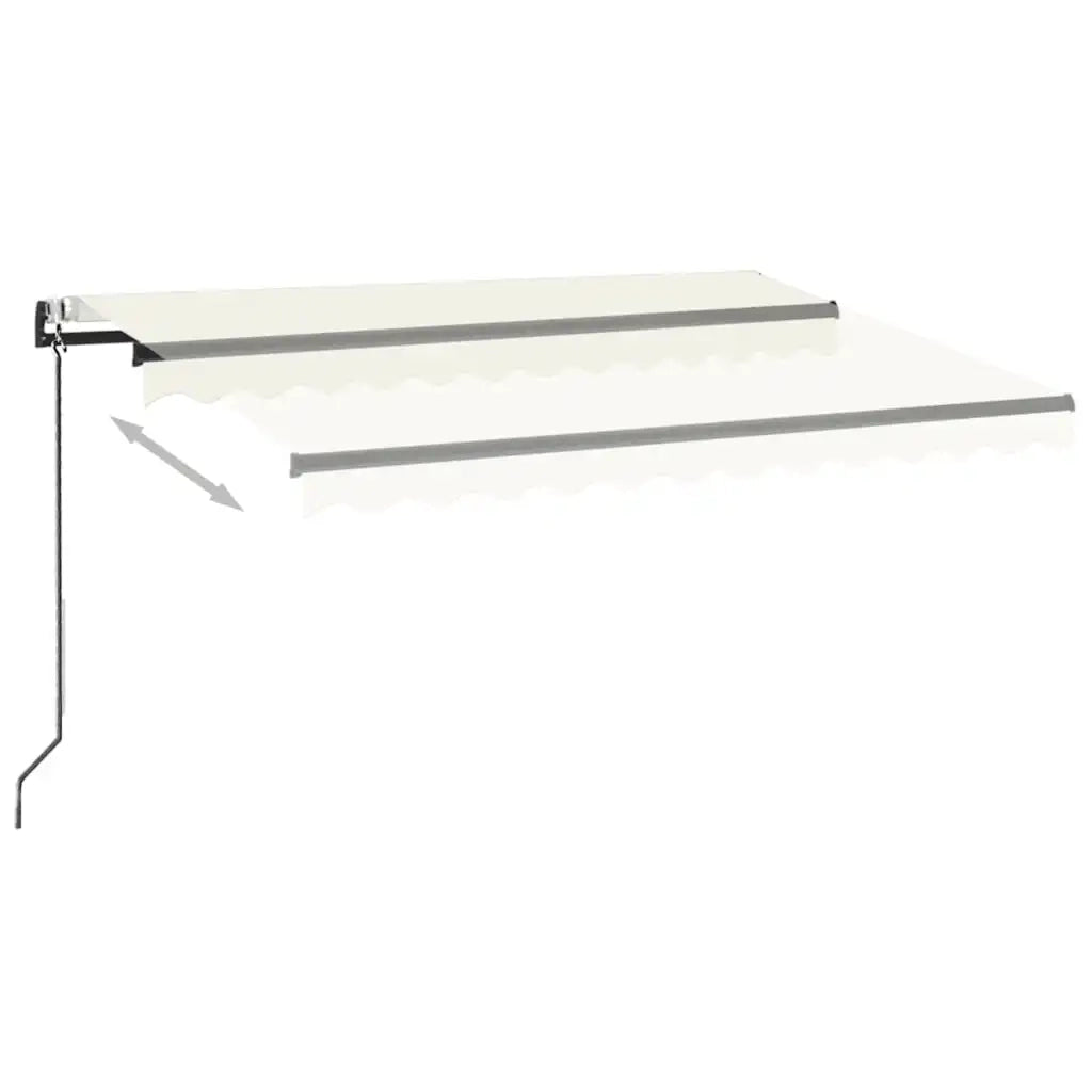 Tenda da Sole Retrattile Automatica 300x250 cm Crema