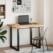Piano Tavolo | Superficie Tavolo | Piano Scrivania a Olio 100x80x4 cm Legno Massello Acacia