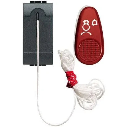 Living Light - Pulsante a tirante WC 1P NC - L4033CM