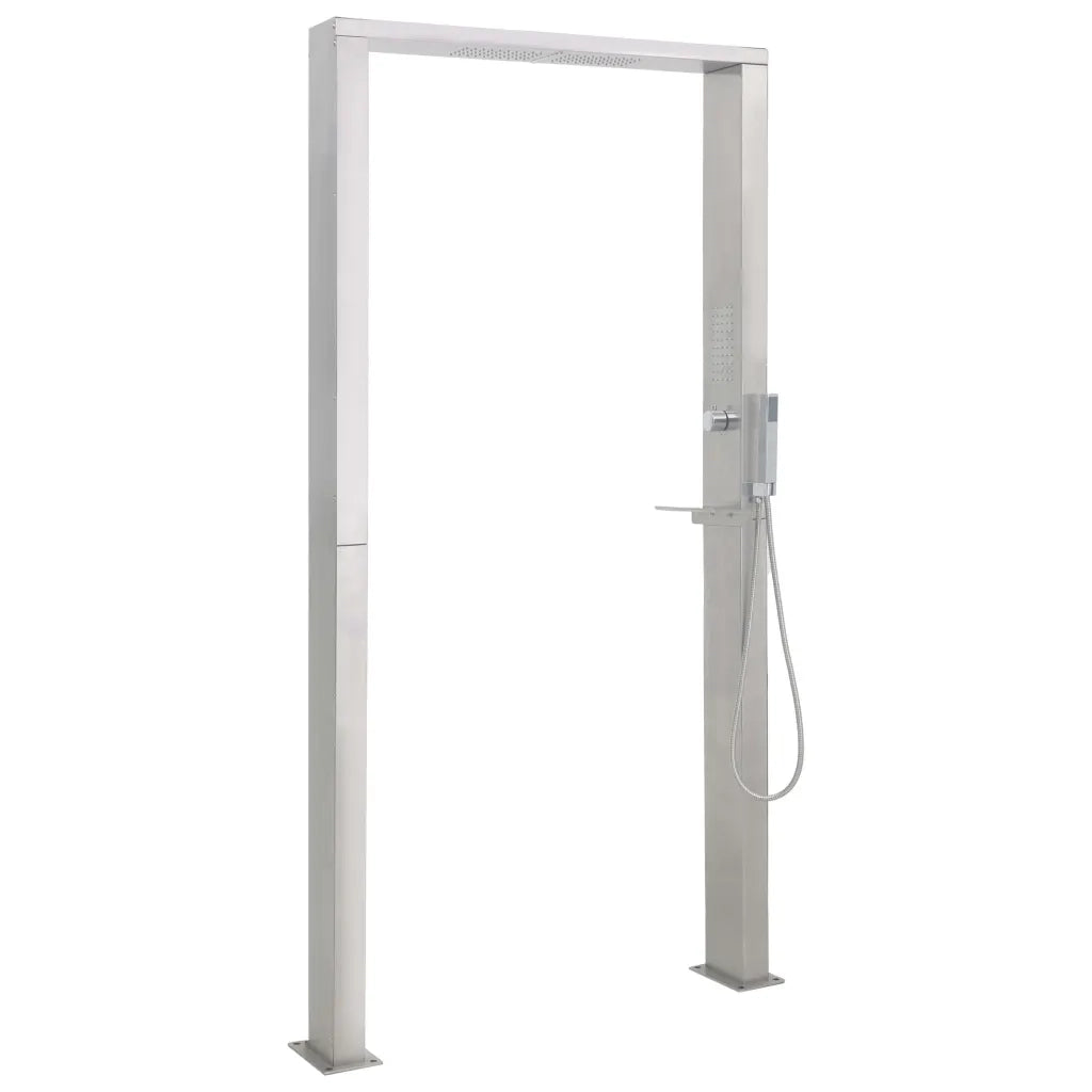 Doccia da Giardino in Acciaio Inox a Doppio Getto cod mxl 47274
