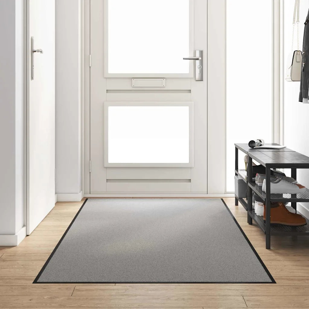 Tappetino Grigio e Nero 120 x 300 cm 100% Poliammide 4100775
