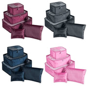 Set 5 Pezzi Borsello Organizer da Viaggio Slim 4 Colori
