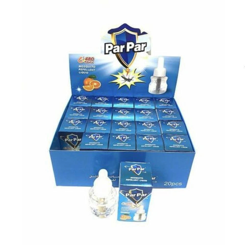 Trade Shop - Set 20 Pz Ricarica Vaporizzatore Elettrico 50 Ml Liquido Anti Zanzare Arancia -