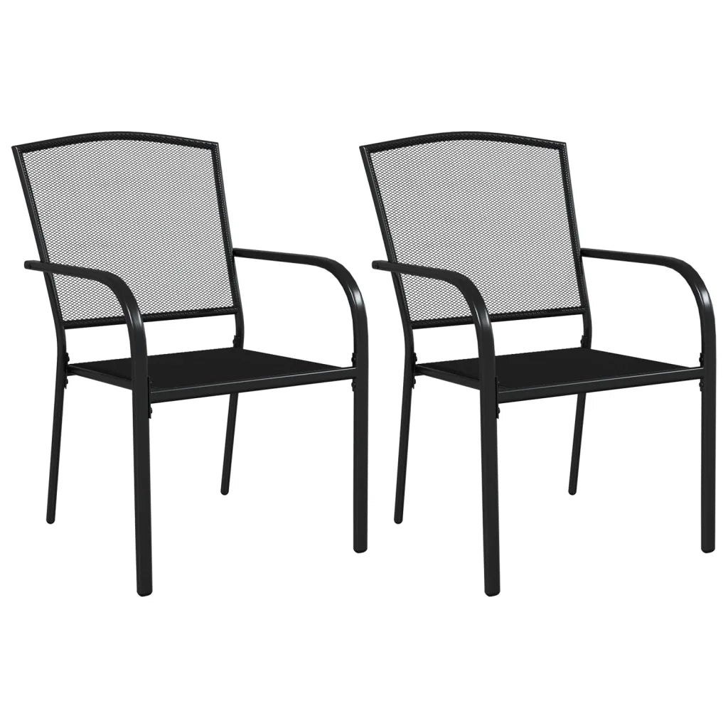 Set da Pranzo da Giardino 3 pz in Acciaio Antracite 3187965