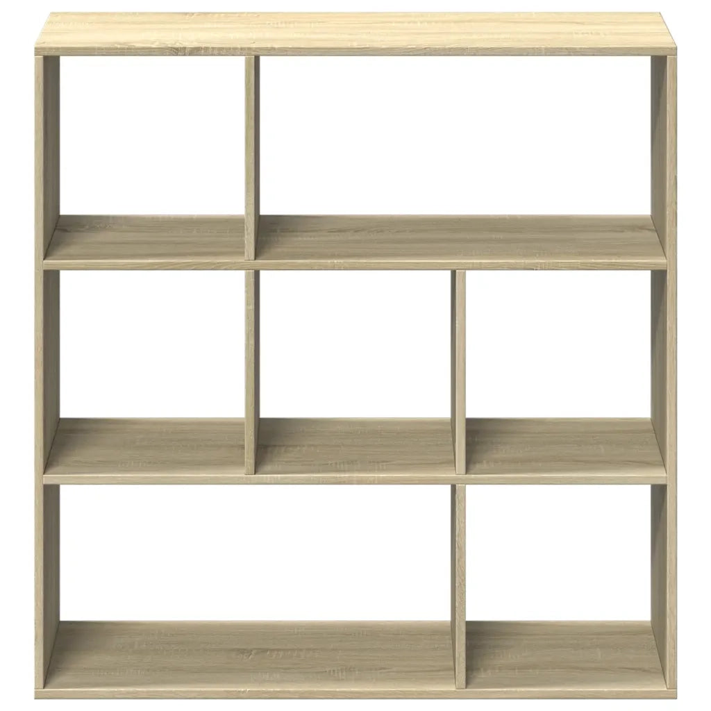 Libreria Divisorio-Scaffale per Libri-Mobile di Stoccaggio Rovere Sonoma 102x29x103,5 cm in Truciolato