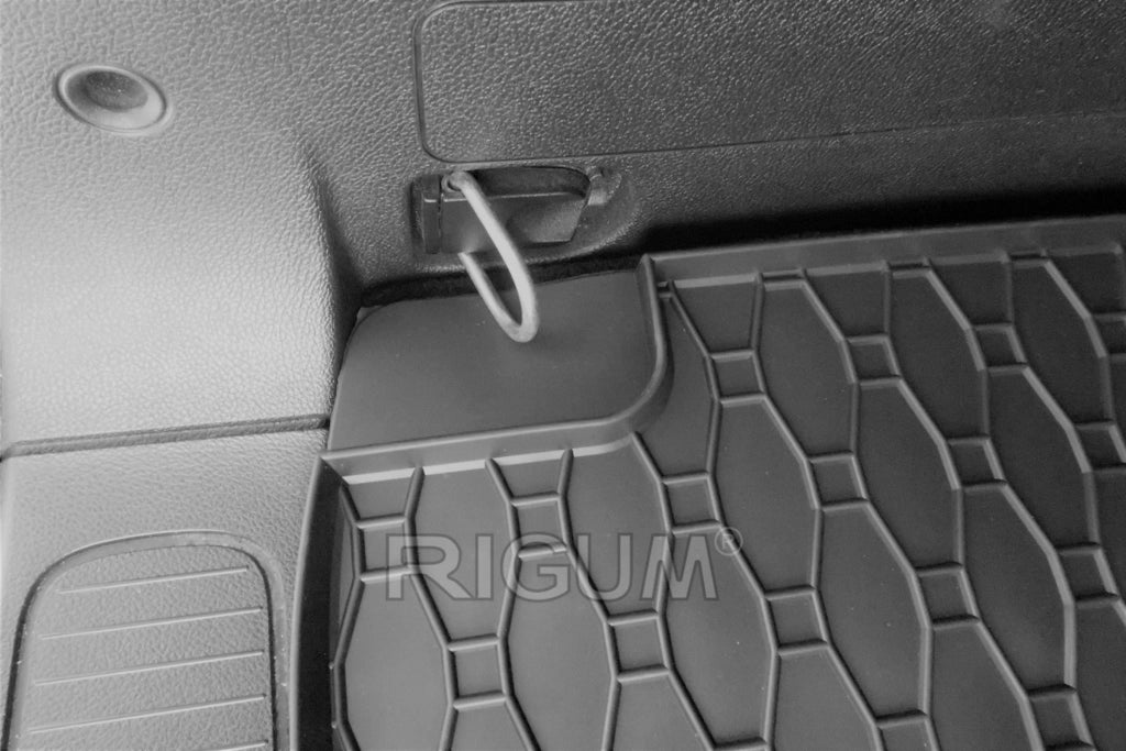 149B-425093 - Tappeto gomma baule - Opel Zafira C Tourer dal 2012-, Terza fila di sedili abbassata