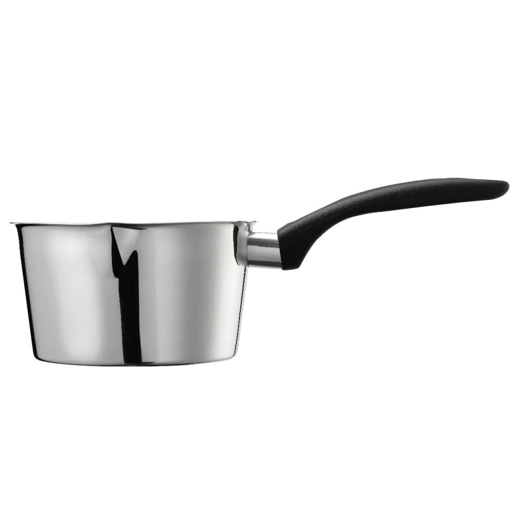 Pentolino Casseruola conica in acciaio inox 1 manico 14 cm