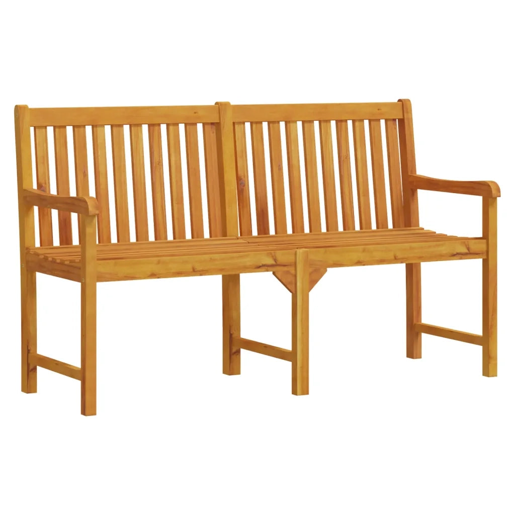 Panca da Giardino 150 cm in Legno Massello di Acacia 316611