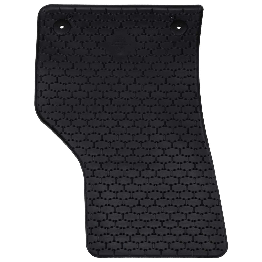 Tappetino per Auto 4 pz Nero Gomma CFW7770604