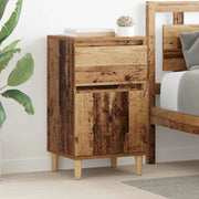 Armadio da Notte 2 pcs Legno vecchio 40 x 35 x 70 cm