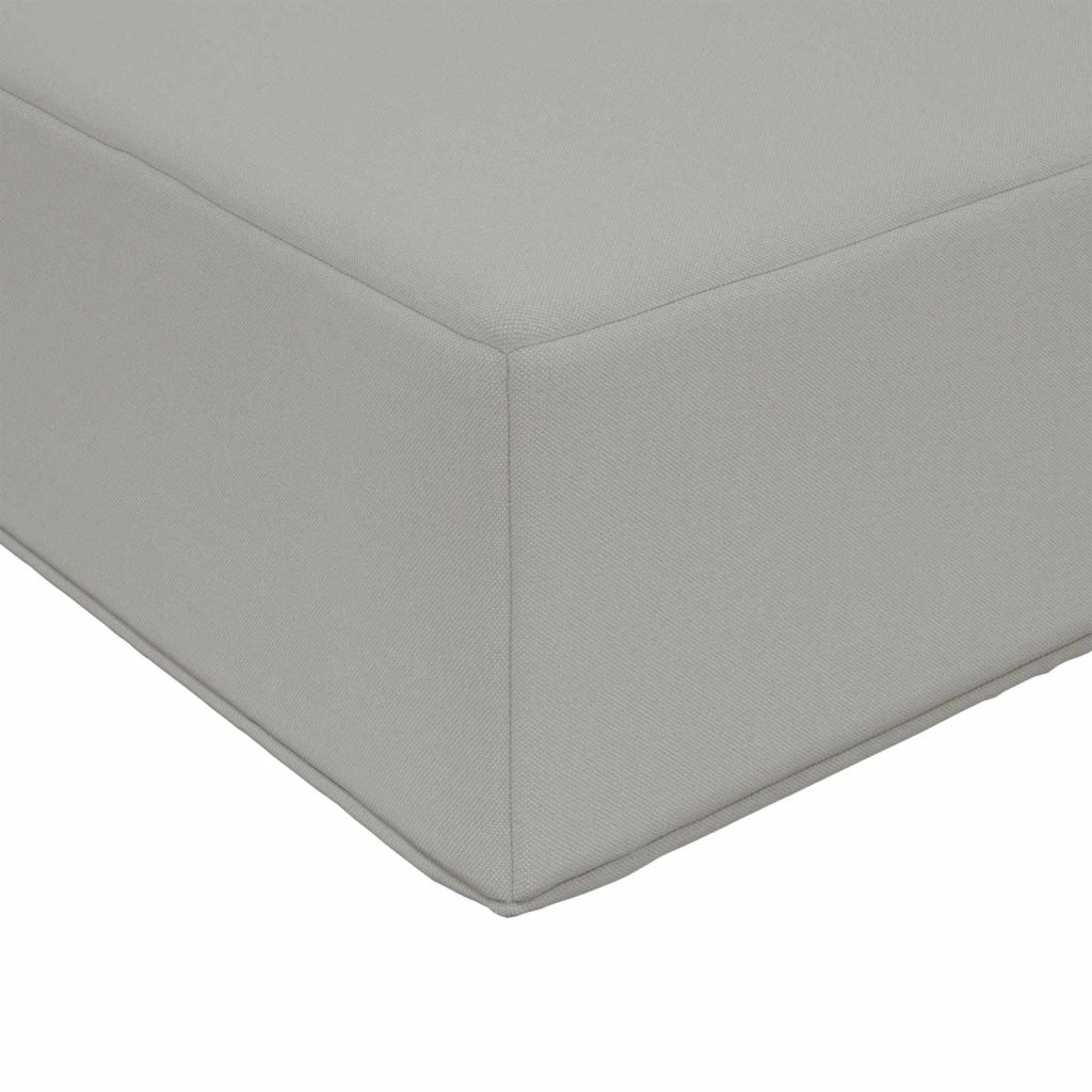 Cuscino per divano da esterno 2 pz | Cuscini per sedie Grigio Poliestere