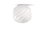 Plafoniera Moderna Globe Polilux ® Bianco 1 Luce E27 D40Cm